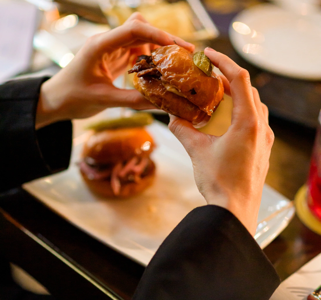Fotografía hamburguesa
